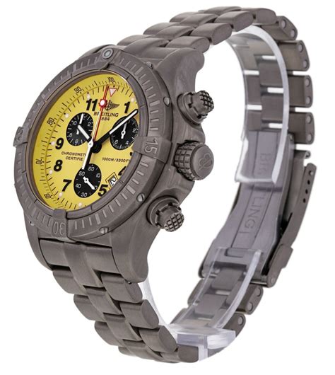 breitling chrono avenger m1 for sale|breitling avenger black dial.